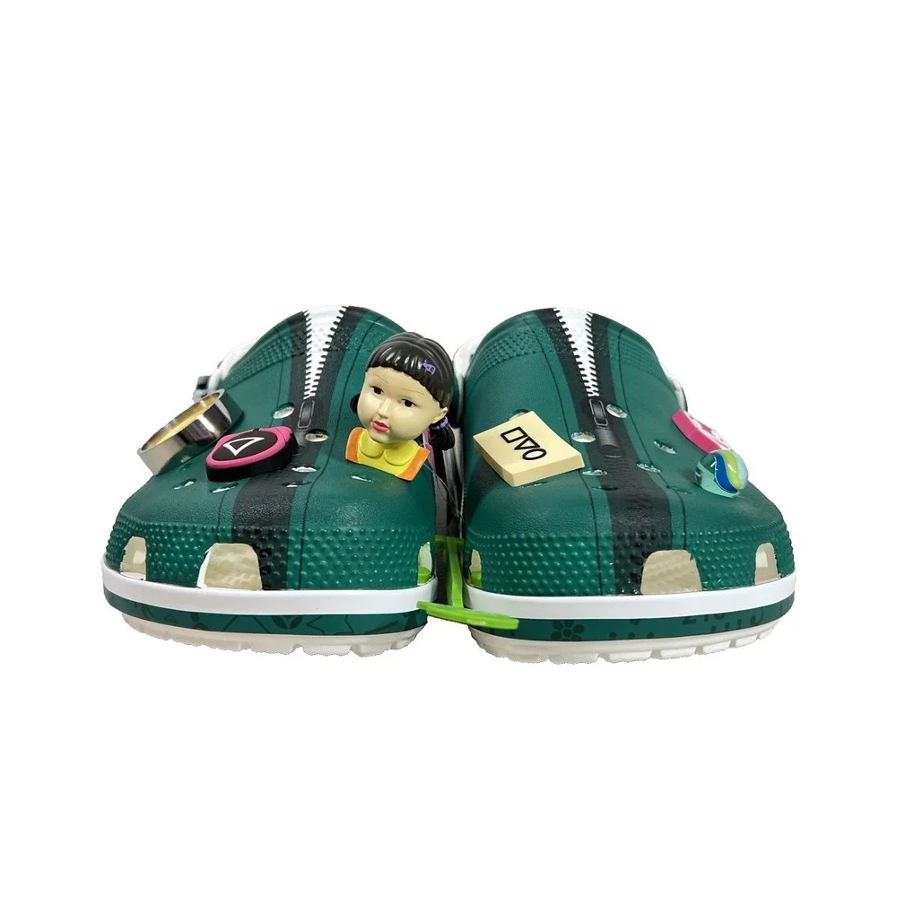 Crocs x Squid Game Classic Clog Mens 7 Women 9‎ Green Shoes Young-hee